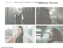 Tablet Screenshot of alexanderrentsch.com